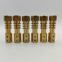 Tête de verrouillage en cuivre à double rainure pour pistolet de soudage par points |   Matériel de réparation de carrosserie automobile