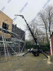 2 Tonnen 4 Tonnen <span class=keywords><strong>3</strong></span> Tonnen 6,5m 10m 15m Kompakter Hydraulischer Ausleger Mikro-Größe Ferngesteuerter Tragbarer Raupenkran - Product Image 5