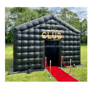 Blowup tenda tiup klub malam, peralatan kubus perlengkapan sewa gonflable klub malam acara luar ruangan