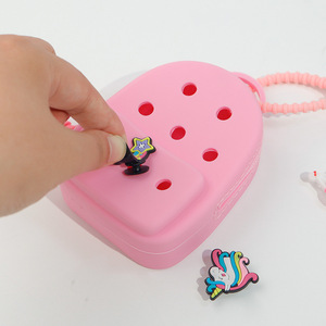 女の子向けDIYチャームパースキット シリコンクラフトセット 4～<span class=keywords><strong>10</strong></span>歳 ソフトピンクチャーム 写真撮影に最適 - トレンドのバイラルスタイル - Product Image 4
