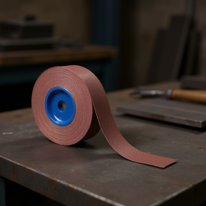 Rollo de tela abrasiva de corindón Ttake Ab1050 de 50x50000 mm para lijado de metales - Product Image 3