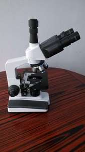 F108 sation eeücretsiz trinoküler görüntüleme kafası optik sistem dörtlü Nosepiece biyolojik rf4 mikroskop - Product Image 3