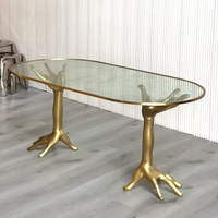 Italienischer Luxus-Couchtisch mit Glasplatte Modernes Zeitgenössisches Design für Zuhause, Apartment, Villa & Designer-Wohnungen