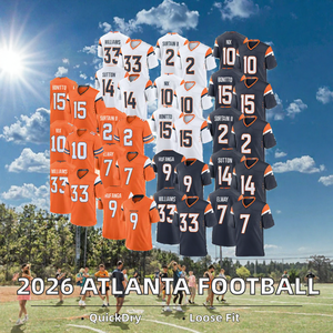 Vente en gros de maillots de football américain pour hommes, manches courtes, col en V, t-shirt d'équipe, vêtements de jeu - Product Image 2
