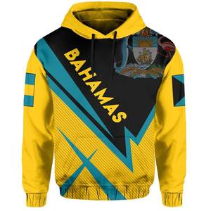 Envío Directo personalizado Bahamas Sudadera con capucha azul <span class=keywords><strong>Marlin</strong></span> con diseñador de las Bahamas cordón bolsillo Sudadera con capucha - Product Image 4