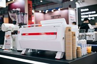 Machine à café commerciale MRC Cafe Master S800-M avec mousseur à lait automatique à une touche et profilage de pression