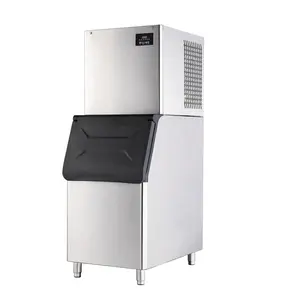 New Model 140kg/24h Crescent ice Machine Ice Cube Machine Ice Cube Making Machine for Bar/Coffee Shop/Drink/Home use