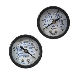 Y-40Z เกจวัดแรงดันตามแนวแกน 40 มม. 1/8PT 0-16KG เครื่องวัดแรงดันน้ำมันสุญญากาศอากาศน้ำ - Product Image 2