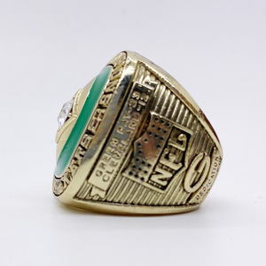แหวนแชมป์กรีนเบย์แพคเกอร์ส ปี 1965 NFL ซูเปอร์โบวล์ แชมป์โลก เครื่องประดับสำหรับทุกเพศ ทำจากโลหะผสมชุบ - Product Image 3