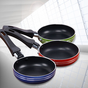 Poêle à frire ronde antiadhésive pour cuisinière à gaz, 1 pièce, ustensile de cuisine - Product Image 4