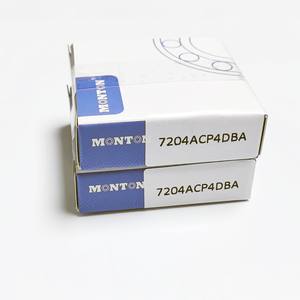 ตลับลูกปืนเม็ดกลมแบบสัมผัสเชิงมุมแถวเดียวมีความแม่นยำแรงเสียดทานต่ำสำหรับเครื่องยนต์อากาศยานแบริ่งลูกกลิ้งทรงกระบอก - Product Image 5