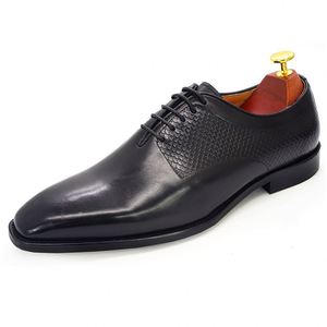 Luxury Genuine Leather Italian slip on Oxford <b>Shoes</b> Men - Product Image 5