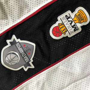 No. 3 <span class=keywords><strong>Wade</strong></span> Baloncesto Jersey Transpirable Verano Secado rápido Uniforme Impreso Entrega de una pieza para el comercio transfronterizo - Product Image 5