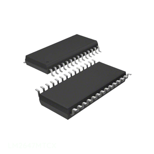 ชิปจัดการพลังงาน (PMIC) รุ่น LM2647MTCX ของผู้ผลิต (Manufacturer Channel) แบบ 28 TSSOP (0.173 นิ้ว, กว้าง 4.40 มม.) ไอซีควบคุมแรงดันไฟฟ้าแบบบัค (REG CTRLR BUCK)  28TSSOP อุปกรณ์อิเล็กทรอนิกส์ - Product Image 1
