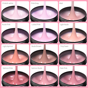 UR zucchero 150g di grande capacità di spessore auto livellamento di gelatina rosa <span class=keywords><strong>Gel</strong></span> costruttore in vaso <span class=keywords><strong>professionale</strong></span> forte estensione del chiodo <span class=keywords><strong>Gel</strong></span> per il salone - Product Image 2