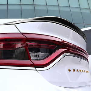 Alerón Trasero para Hyundai Grandeur, Textura de Fibra de Carbono Negro Brillante, Alerón Tipo Cola de Pato ABS, 2017-2019 - Product Image 3