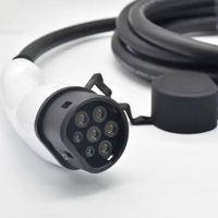Module de station de charge OEM 32A MODE 3 Connecteur d'alimentation TYPE 2 à TYPE 2 Chargeur EV triphasé