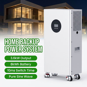 Sistema de Almacenamiento de Energía Doméstico Todo en Uno OEM ODM de 51.2V 300Ah LiFePO4 con Ruedas, CAN RS485, de Pie, 8kWh - Product Image 1