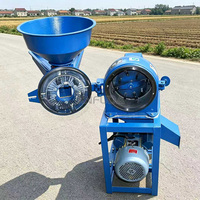 Machine à moudre les céréales à usage double (sèche et humide) pour sorgho, maïs, riz, blé, soja – Idéale pour les fermes familiales – Offre spéciale