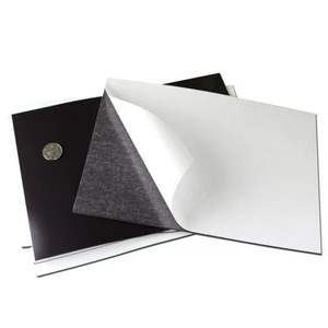 A3A4磁性材料粘着正方形磁性シートマグネットプレート写真ウォールステッカーブロックテープ冷蔵庫用ゴム磁石 - Product Image 3