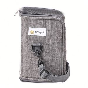 Custom Made Airline Approved Oxford <b>Pet</b> <b>Carrier</b> Soft-Sided Transparent Dog Cat Travel Bag with Printed Pattern Zipper Closure - Product Image 2
