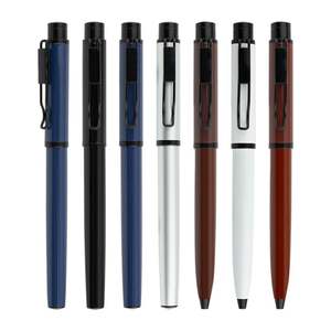 Bolígrafo de Metal de Lujo con Tinta Negra, Logotipo Personalizado, Ancho de Escritura de 1.0 mm, Nuevo Diseño para Oficina y Escuela - Product Image 1