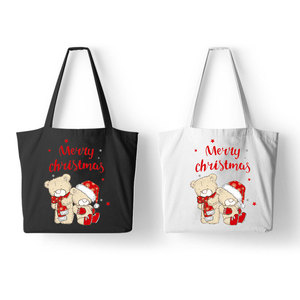 Bán Sỉ Miếng Dán Nhãn Truyền Nhiệt Trên Áo Thun In Màn Hình Tùy Chỉnh In Chuyển Nhiệt Giáng Sinh Vui Vẻ - Product Image 1