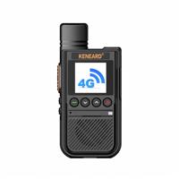 Radio POC 4G Mini KENEARD KE-116 |   Conception d'antenne dissimulée |   Talkie-walkie fin à chargement USB-C pour la sécurité des hôtels et des événements