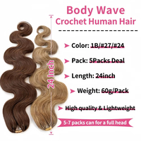 Cheveux humains au crochet 15A, blond miel, en vrac, micro-boucles invisibles, ondulés, avec mèches bouclées