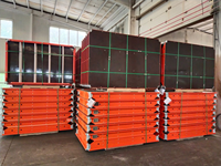 Matériaux de construction pour coffrage en béton, acier, aluminium, coffrage vert, moule de coffrage pour dalle