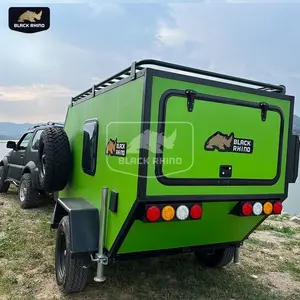 Design Customizable Small Trailer Home Camping Caravan Travel Trailer Australian Camper With Quality Control Experts