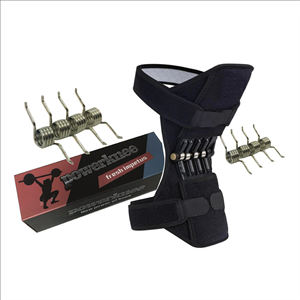 Rodilleras de Protección con Refuerzo de Potencia, Almohadillas de Soporte con Potente Fuerza de Rebote, Banda de Rodilla con Resorte - Product Image 2