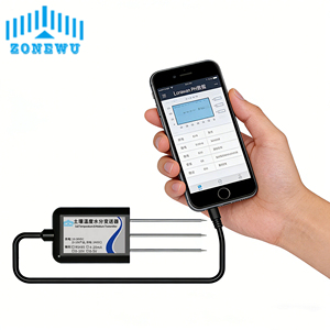 ZONEWU 3-in-1 LoRaWAN土壌センサー：温度、湿度、pH |   IP68 |   長距離 |   スマート農業ワイヤレスモニタリング - Product Image 4