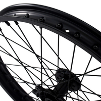 Ensemble de roues arrière à rayons en aluminium CNC entièrement personnalisé avec moyeu 19 21 pouces pour moto électrique Surron Ultra Bee tout-terrain Enduro