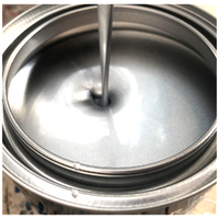Peinture acrylique liquide grise 1K/2K à application directe usine pour la rénovation automobile, les bateaux, les meubles et les surfaces en caoutchouc