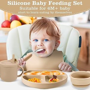 Factory Baby Led Suministros <span class=keywords><strong>de</strong></span> destete Succión Tazón Placa dividida Juego <span class=keywords><strong>de</strong></span> alimentación <span class=keywords><strong>de</strong></span> bebé <span class=keywords><strong>de</strong></span> silicona Utensilios <span class=keywords><strong>para</strong></span> comer <span class=keywords><strong>para</strong></span> más <span class=keywords><strong>de</strong></span> <span class=keywords><strong>6</strong></span> <span class=keywords><strong>meses</strong></span> - Product Image 3