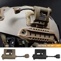 1 lampe tactique pour casque MPLS CHARGE, 3 modes, laser vert, rouge, IR, économie d'énergie, chasse