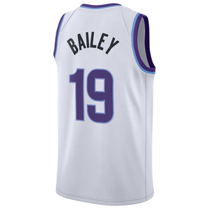 2025 Utah Pria # 19 Seragam Basket Custom Bailey Jersey, Kaos Jahit Bordir, Pakaian Seragam Remaja - Product Image 3