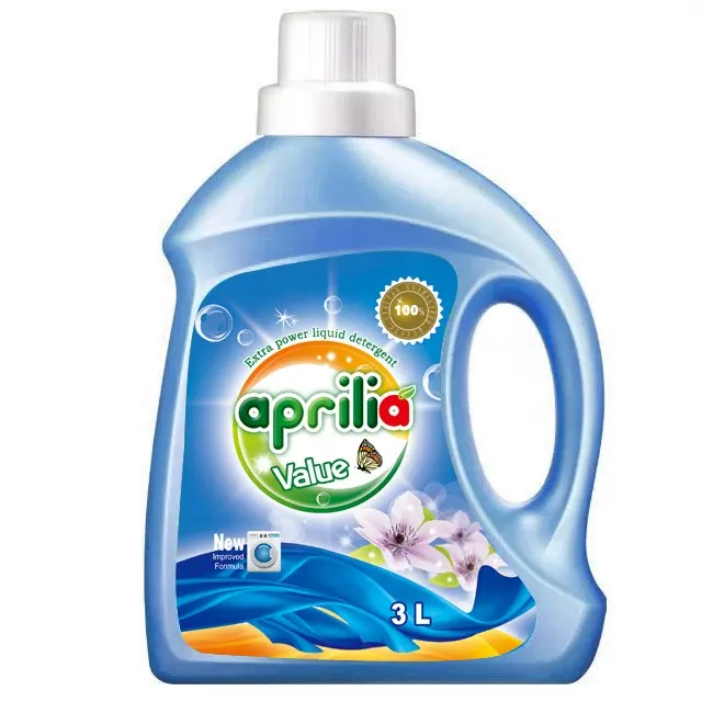 Güçlü temizleme renk bakımı çamaşır deterjanı sıvı giyim deterjan otomatik makine çamaşır yıkama
