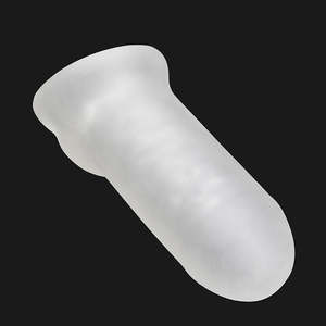 Wiederverwendbare TPE-Dildo-Hülle zur Verlängerung, Ejakulationsverzögerung und Penisvergrößerung, Männliches Sexspielzeug - Product Image 3