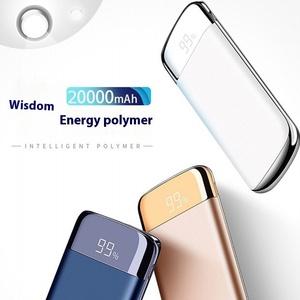 Nhà Máy Bán buôn biểu tượng tùy chỉnh in siêu mỏng mini ngân hàng điện công suất cao hiển thị kỹ thuật số 20000 mAh <span class=keywords><strong>micro</strong></span> <span class=keywords><strong>USB</strong></span> điện thoại di động - Product Image 2