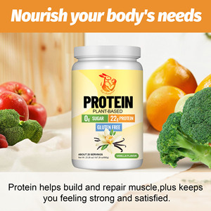 Proteína Vegana en Polvo de Origen Vegetal, Ingredientes de Múltiples Brotes Vegetales, Apoya el Mantenimiento Muscular, Suplemento de Proteína Vegetal - Product Image 5