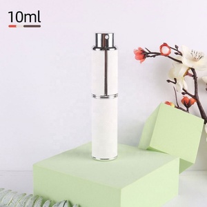 Hot Sale Empty Aluminum Glass Luxury Mini Leather Travel Bottom Directly Filled 10ml Atomizer Perfume <b>Bottle</b> - Product Image 3