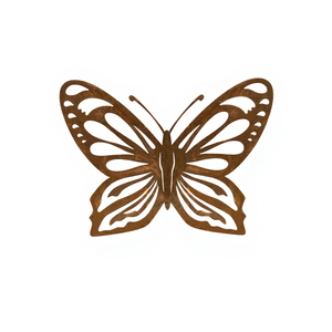 Offres Spéciales : Ornements Papillon en Métal Corten MK, Décoration de Jardin, Art Animalier, Oxydation Naturelle, Épaisseur 3-5mm, 1-5kg, Taille Personnalisable - Product Image 1