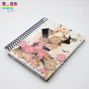 Chất lượng tốt tùy chỉnh A5 bìa cứng xoắn ốc máy tính xách tay Tạp Chí in ấn chuyên nghiệp - Product Image 1