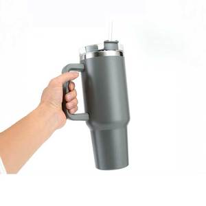 40oz stainless steel sippy cup double wall bpa-free 40oz stainless steel tumbler <b>with</b> <b>straw</b> 40oz insulated tumbler - Product Image 2