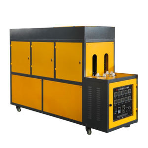 เครื่องเป่าขวด PET <span class=keywords><strong>มือ</strong></span><span class=keywords><strong>สอง</strong></span>ขวดพลาสติกประหยัดพลังงานอุปกรณ์การผลิตขวดน้ำและขวดเครื่องดื่ม - Product Image 1