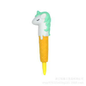 Pu <b>Foam</b> Unicorn Stress Relief Toy Cartoon Molding <b>Craft</b> Gift Decor - Product Image 2