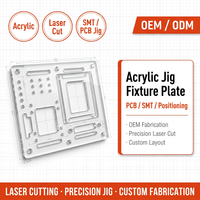 Support en acrylique découpé au laser et plié à chaud sur mesure, fabrication OEM de petits supports en plastique courbés