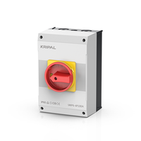 Interrupteur isolateur Kripal 100A certifié CE, interrupteur rotatif à came monophasé triphasé, interrupteur sélecteur de vitesse à 2 voies